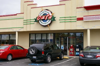 The Mukilteo Speedway Cafe in Mukilteo, Washington.