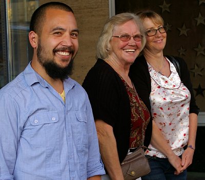 More friends at the Harlequin Theatre in Olympia, Washington.