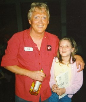 An actor and our granddaughter Talia in Dockton, Washington.